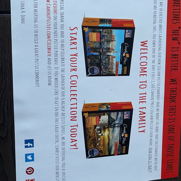 1000 piece jigsaw puzzle with hidden clues by Camille Press No. 160102 - Picture 4 of 5